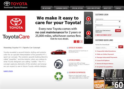 setf toyota login|Login Help .